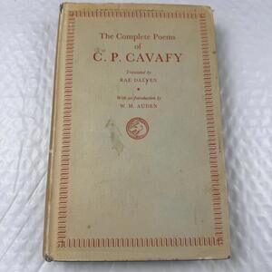Complete Poems Cavafy Greek Poetry Rae Dalven 1964 Second Impression Hardcover